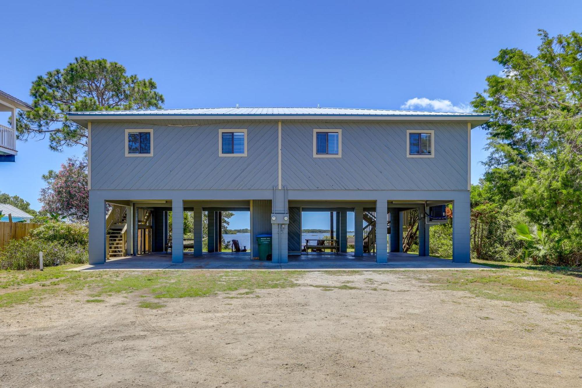 Waterfront Cedar Key Duplex Home Grill And Dock! エクステリア 写真