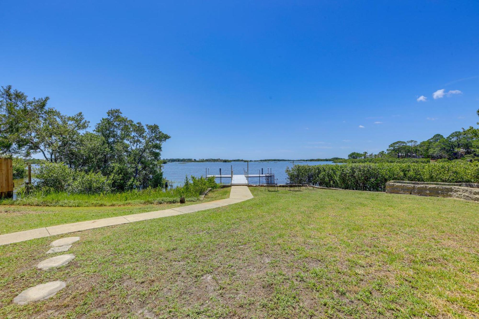 Waterfront Cedar Key Duplex Home Grill And Dock! エクステリア 写真